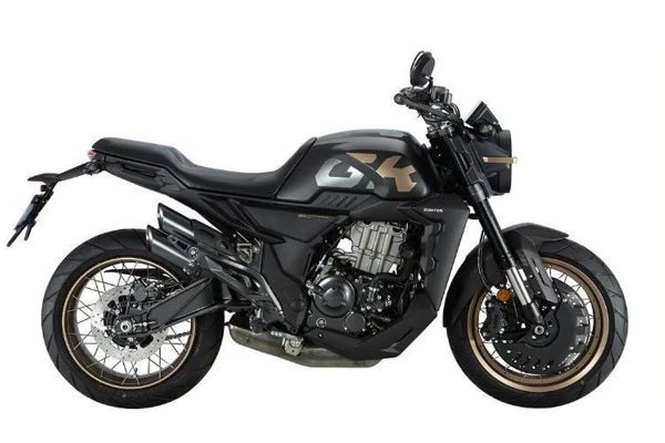 Motorcycle ZONTES ZT350-GK, black